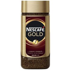 ყავა ხსნადი Nescafe Gold 190გრ. შუშა
