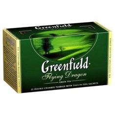 ჩაი Greenfeld, 25 პაკეტი, მწვანე