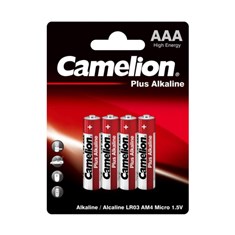 ელემენტი AAA Camelion Plus Alkaline 4 ცალი