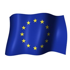 დროშა, ევროკავშირი 100x150სმ.