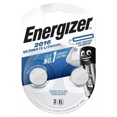 Energizer ელემენტი, CR2016, 2 ცალი