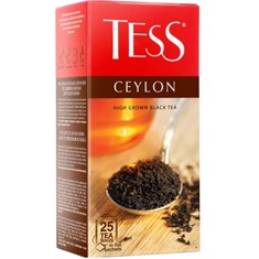 ჩაი შავი TESS,  25 პაკეტი