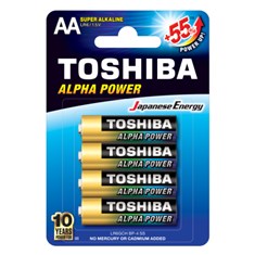Toshiba ელემენტი AA, 4 ცალი