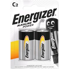Energizer ელემენტი C, Alkaline, 2 ცალი