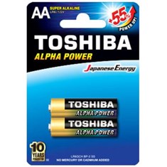 Toshiba ელემენტი AA, 2 ცალი