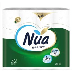 ტუალეტის ქაღალდი NUA,  32 ცალი