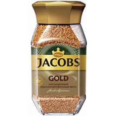 ყავა ხსნადი, Jacobs Gold, შუშა, 190გრ.