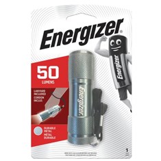 Energizer Metal Torch Compact 15 საათი მუშაობის დრო 3AAA ვერცხლისფერი
