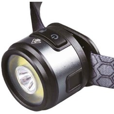 Panther 3W + COB LED დატენვის Headlight, 800mAh, 800 lumens, 7 რეჟიმები