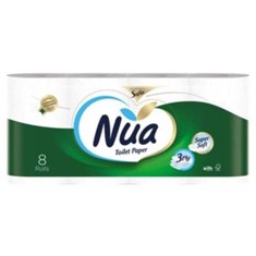 ნუას ტუალეტის ქაღალდი  8ც - 3 ფენა