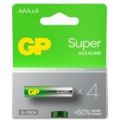 შეკვრა ელემენტების 4-ცალიანი GPPCA24AS530 24A21-SB4 bat. Super ALKALINE (AAA) GP