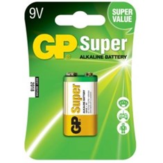 ელემენტი GPPVA9VAS780 1604A21-SB1 bat.Super ALKALINE (9V) GP
