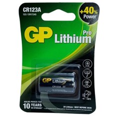 ელემენტი GPPCL123A136 CR123AP-2GSBC1 bateria LITHIUM PRO GP