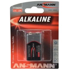 ელემენტი Alkaline-red-9V-E-bl ANSMANN