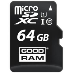 SD მეხსიერების ბარათი ადაპტერით 64GB