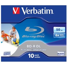 დისკი BD-R DL 50GB, პრინტაბელური