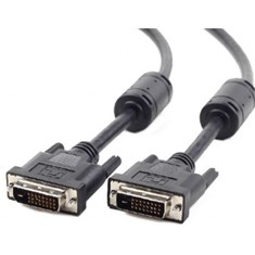 კაბელი CC-DVI2-BK-6 DVI video cable dual link 6ft