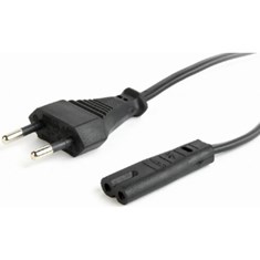 კაბელი PC-184-VDE Power cord (C7), VDE approved 1.8m Gembird Cablexpert