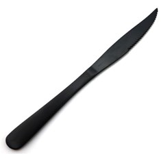 ერთჯერადი პლასმასის დანა, შავი, Luxe (100 ცალი)