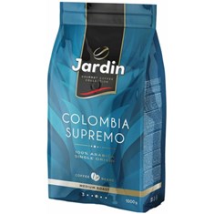 ყავა Jardin Colombia Supremo, მარცვალი, 1000გრ.