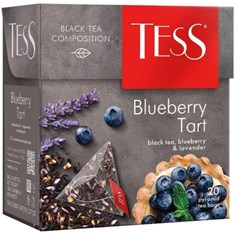 ჩაი TESS, მოცვის ტარტი, 1.8გრ, 20 პაკეტი