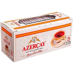 ჩაი AZERCAY, შავი, 25 ცალი