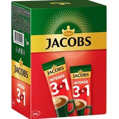 ყავა ხსნადი, Jacobs Intense, 3/1-ში, 12გრ., 24 ცალი