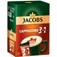 ყავა ხსნადი, Jacobs Cappuccino, 3/1-ში, 12გრ., 24 ცალი