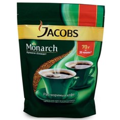 ყავა ხსნადი, Jacobs Monarch, 70გრ.