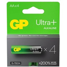 შეკვრა ელემენტების 4-ცალიანი AA, GPPCA15UP200 15AUP21-SB4 bat.Ultra, ALKALINE