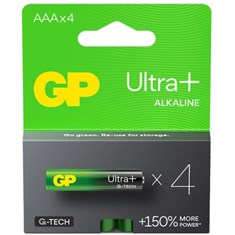 შეკვრა ელემენტების 4-ცალიანი AAA, GPPCA24UP178 24AUP21-SB4 bat. Ultra, ALKALINE