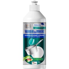 ჭურჭლის სარეცხი საშუალება Wash&Free  ალოე ვერა, 1ლ.