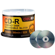 დისკი CD-R, 1 ცალი, 700Mb