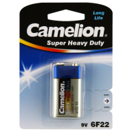 ელემენტი 9v Camelion ვერცხლისფერი