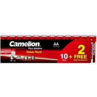 Camelion ელემენტი AA, PRO, წითელი, 10+2 ცალი