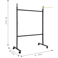 დაფის სადგამი 120x200 DFS120*200