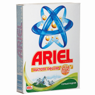 სარეცხის ფხვნილი, ARIEL, თეთრი, 450გრ.