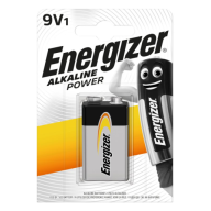 Energizer ელემენტი 9V, Alkaline, 1 ცალი