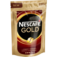 ყავა ხსნადი, Nescafe gold, 130გრ.