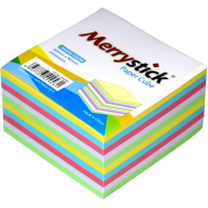 ჩასანიშნი ქაღალდი ფერადი Merrystick 91x87მმ. 500 ფურცელი დლ-20014