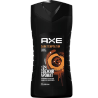 შხაპის გელი მამაკაცებისთვის, AXE Dark, 250მლ.