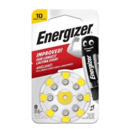 Energizer ელემენტი HA10, 8 ცალი