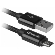 USB კაბელი USB08-03T USB2.0 Defender 1 მ