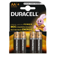 Duracell ელემენტი AA 4 ცალი K-4