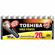 Toshiba ელემენტი AAA, 20 ცალი