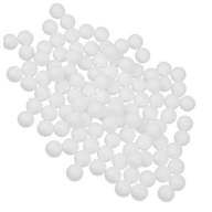 ბურთულები თეთრი White Foam BT20