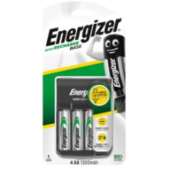 Energizer USB ბაზის დამტენი / Inc 4 X AA 1300mah მრავალჯერადი დატენვის ბატარეები