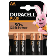 შეკვრა ელემენტების 4-ცალიანი Duracell Basic LR6 / AA Blister 4