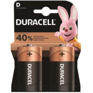 შეკვრა ელემენტების 2-ცალიანი Duracell Basic LR20/D Blister2