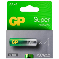 შეკვრა ელემენტების 4-ცალიანი GPPCA15AS598 15A21-SB4 bat. Super ALKALINE (AA) GP